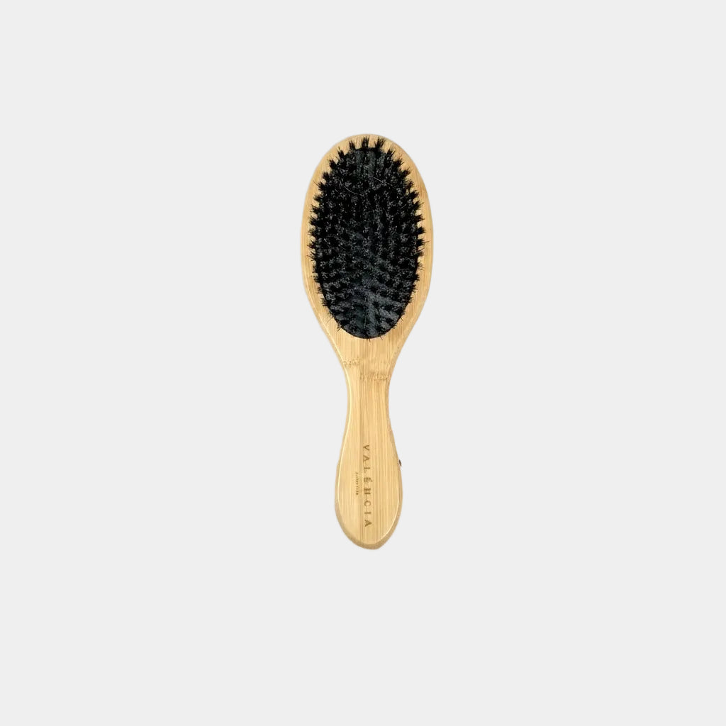 Boar Bristle Scalp Brush - Hair Growth Massager & Exfoliator | VALÉNCIA