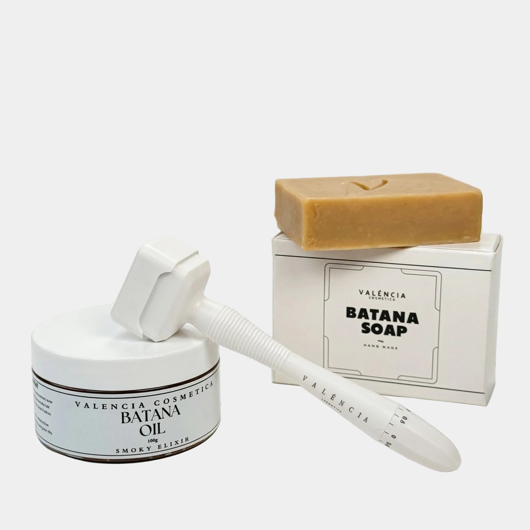 100% Batana Oil Set - Komplett med Microneedling & Tvål för Hår & Hud | VALÉNCIA