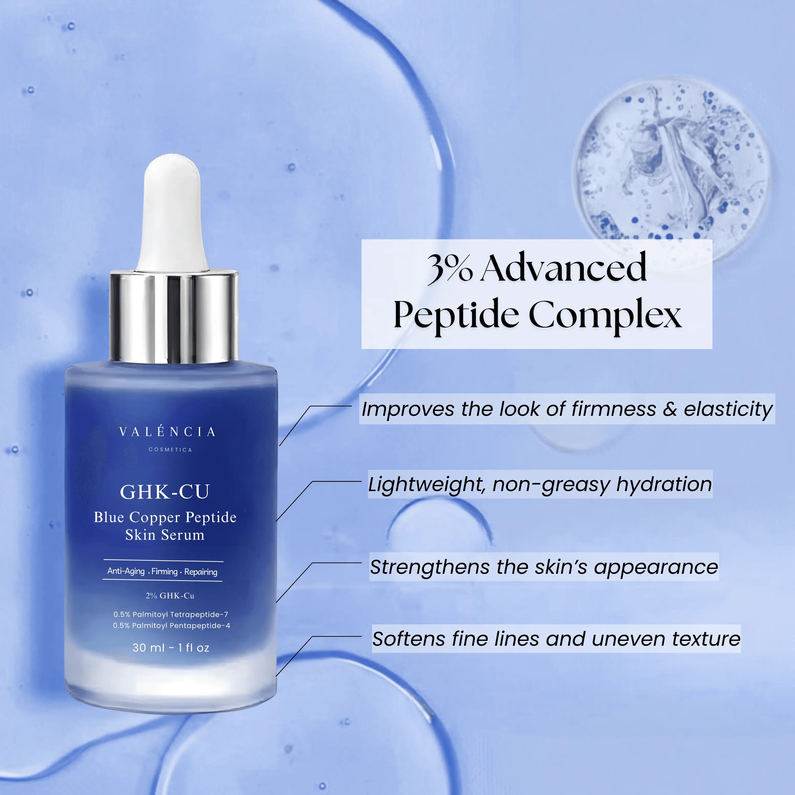 Copper Peptide Serum benefits