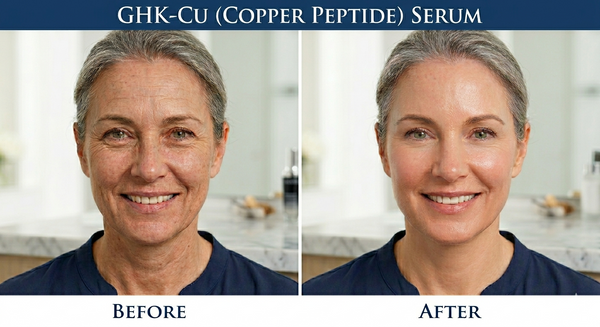 GHK-Cu: Det vetenskapligt beprövade kopparpeptidserumet som förändrar modern hudvård