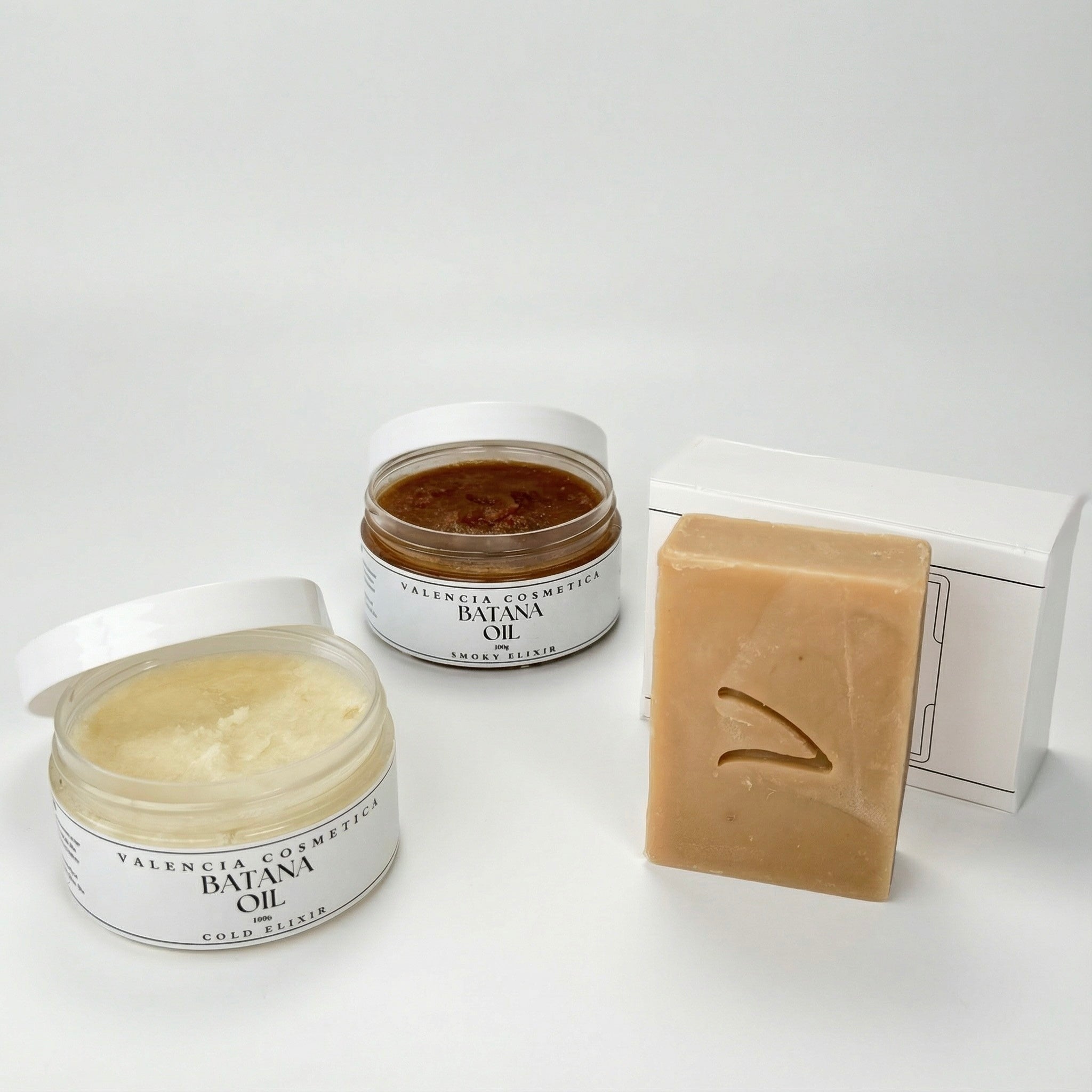 VALÉNCIA Batana Elixir Kit - Oils & Soap | Batana Soap & Oil Duo