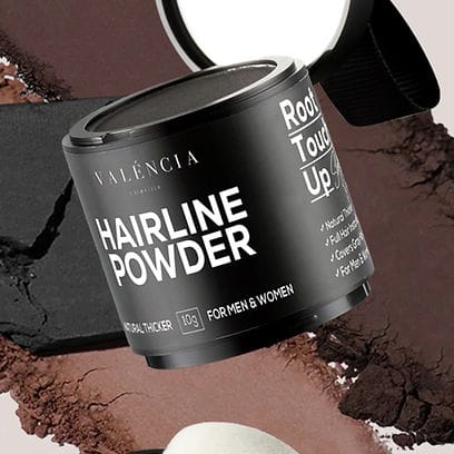 VALÉNCIA Hairline Powder – Root Touch Up Shadow Powder (10g)